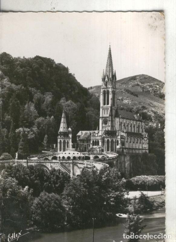 Postales: Postal 003517: Lourdes: la Basilique - Varios - Foto 1