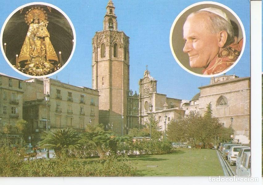 Postcards: Postal 044382 : Visita de Juan Pablo II Papa. Valencia - Varios