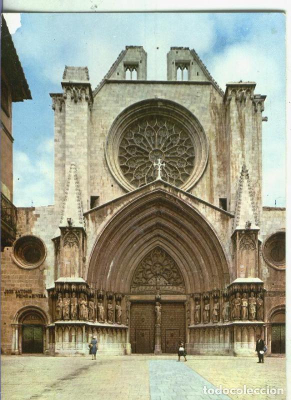 Cartes Postales: Postal: Tarragona: Fachada de la Catedral - Varios