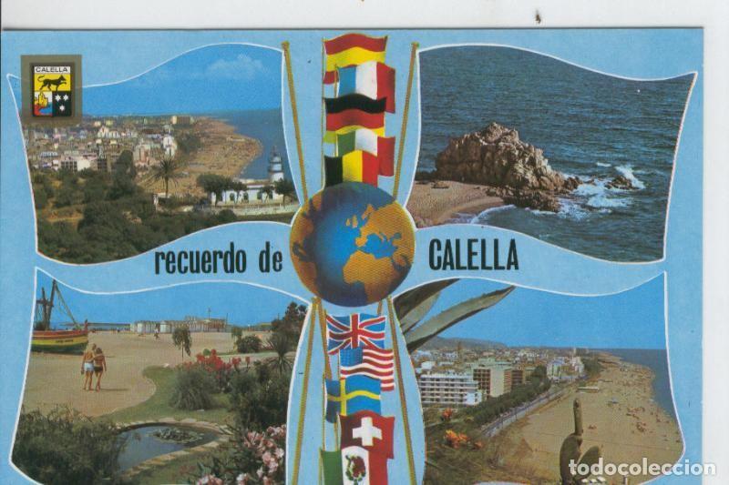 Cartoline: Postal 07634 : Vistas de Calella, Barcelona - Varios