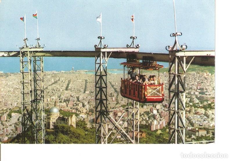 Postkarten: Postal 020883 : Trean aereo, Tibidabo - Barcelona - Varios