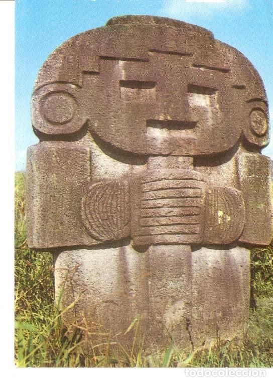 Postales: Postal 048822 : Huila Colombia. Parque Arqueologico de San Agustin - Varios