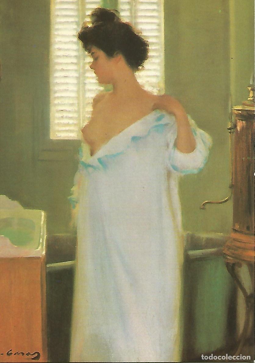Postales: Postal 50883: RAMON CASAS - La hora del ba&ntilde;o - Varios