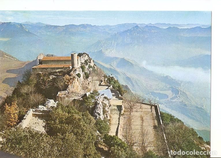 Cartoline: Postal 048865 : Berga. Panoramica del Santuario de Ntra. Sra. De Queralt - Varios