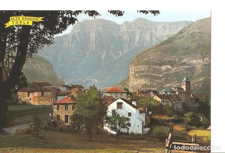 Postais: Postal 048892 : Pirineo Aragones. Torla al fondo Valle de Ordesa - Varios