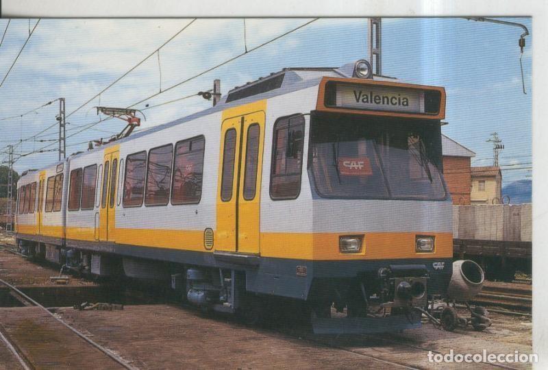 Postais: Postal 000256: Tren Unidad articulada numero 3704 via estrecha de Valencia - Varios