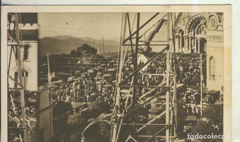 Postales: Postal 010532: Explanada central del Tibidabo en Barcelona , Fiesta bendicion en 1934 - Varios