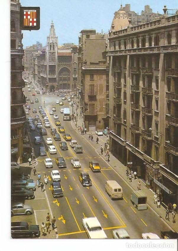 Postales: Postal 042956 : Barcelona. Gran Via Layetana - Varios
