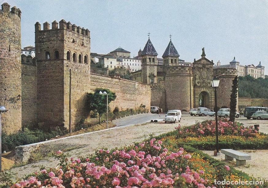 Postcards: Postal 60203: Puerta de Bisagra y murallas (Toledo). - Varios