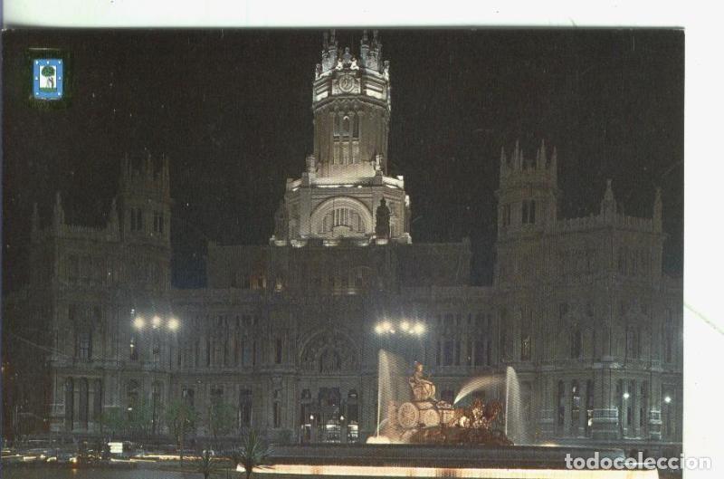 Postkarten: Postal: Madrid: La Cibeles y Palacio de Comunicaciones - Varios