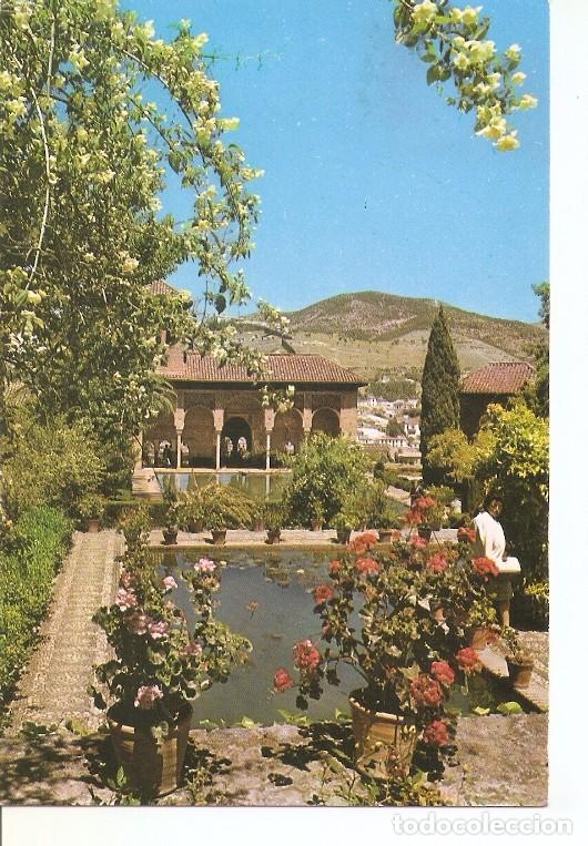 Cartoline: Postal 049132 : Granada. Alhambra. Jardines del Partal - Varios