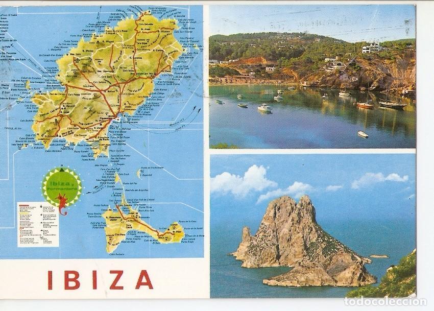 Postales: Postal 027435 : Ibiza (Baleares). Cala Badella y Es Vedra - Varios
