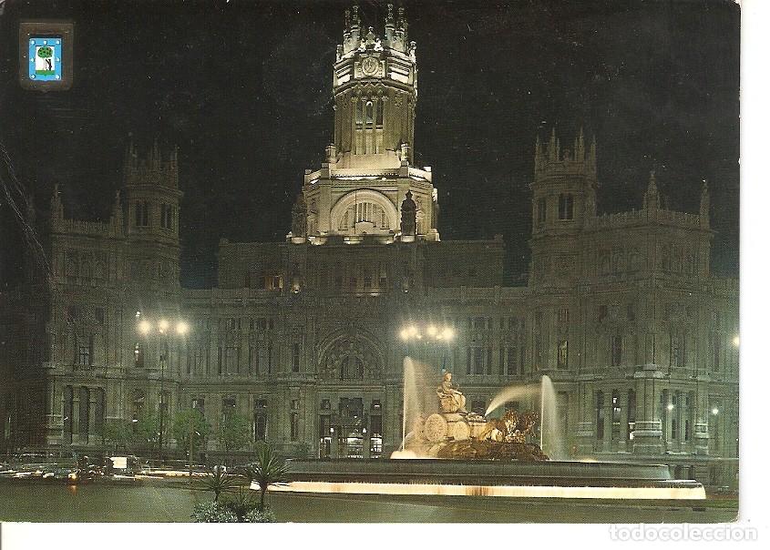 Postais: Postal 039854 : Madrid. La Cibeles y Palacio de Comunicaciones - Varios
