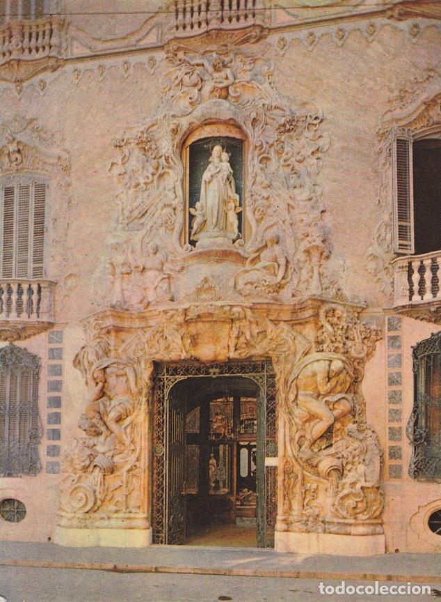 Postkarten: Postal 61048: Puerta del Palacio del Marques de dos aguas (Valencia) - Varios