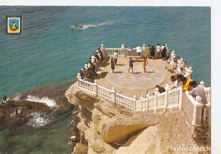 Postales: Postal 049214 : Benidorm. Mirador del Castillo sobre el Mediterraneo - Varios