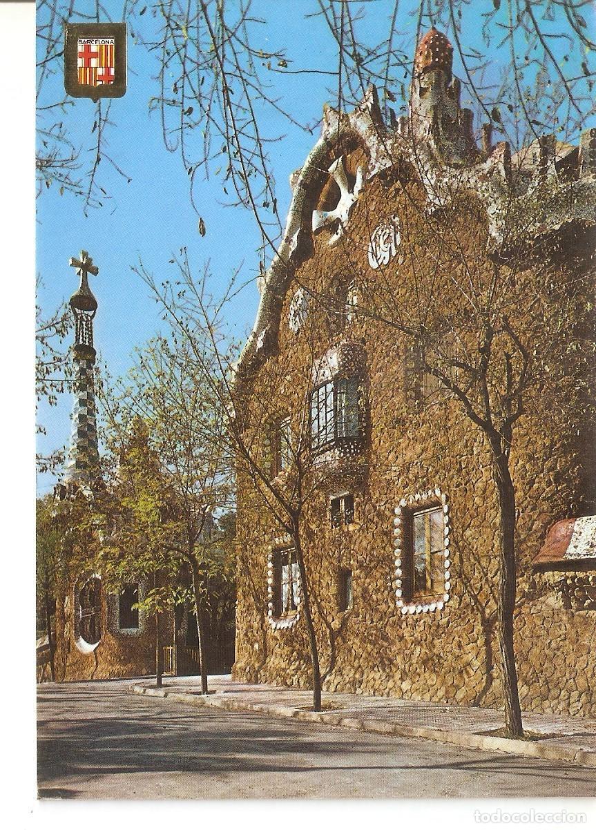 Postales: Postal 037973 : Barcelona. Entrada al Parc Guell - Varios