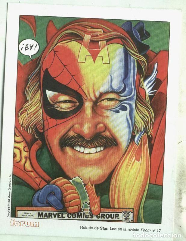 Postales: Postal 000443: Stan Lee - Varios