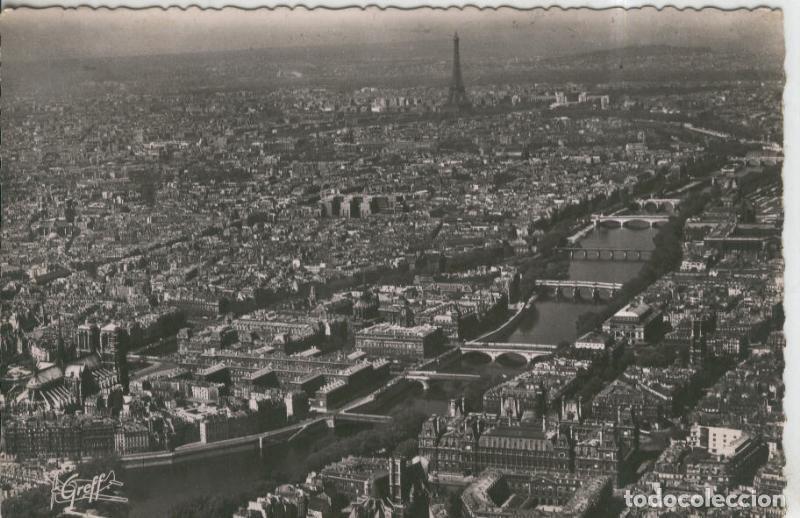 Postales: Postal 010372: Vista aerea de Paris - Varios - Foto 1