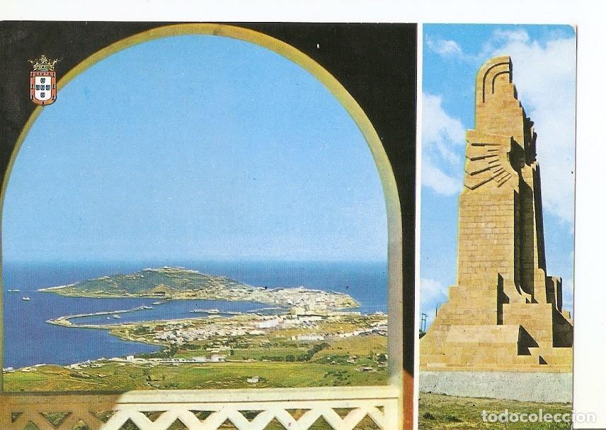 Cartoline: Postal 037155 : Ceuta. Vista general Llano Amarillo. Alzamiento Nacional - Varios