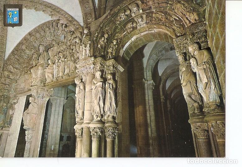 Postales: Postal 049360 : Santiago de Compostela (Catedral). Portico de la Gloria. Detalle - Varios