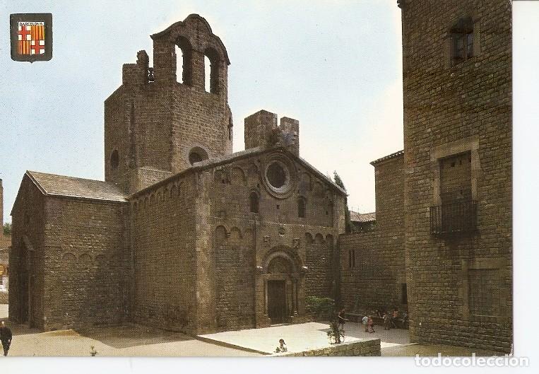 Postais: Postal 049448 : Barcelona romanica. Iglesia Romanica de San Pablo del Campo (siglo XII) - Varios