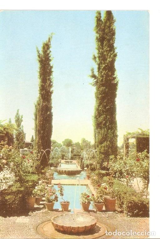 Postales: Postal 049522 : Granada. Generalife. Jardines - Varios - Foto 1