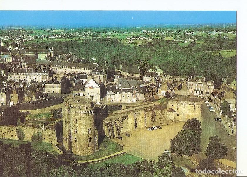 Postales: Postal 030257 : Dinan. Le Ch&acirc;teau de la Duchesse Anne (cliche aerien Heurtier-Rennes) - Varios