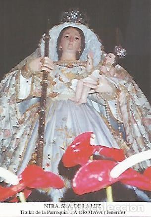 Cartoline: POSTAL 54498: Nuestra Se&ntilde;ora de la Luz. La Orotava Tenerife - Varios