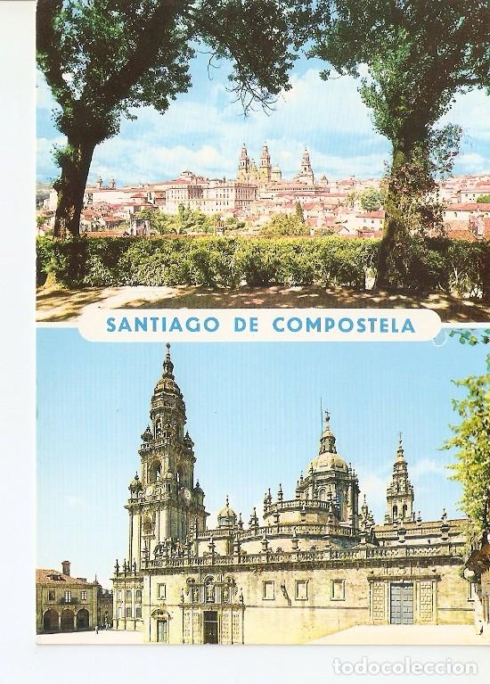Postales: Postal 049785 : Santiago de Compostela. Vista parcial - Varios