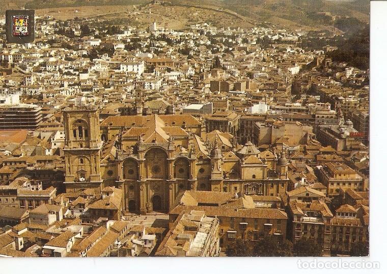 Postkarten: Postal 049830 : Granada. Vista aerea. Catedral - Varios