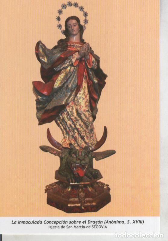 Postcards: Postal 011789: Virgen Ntra Sra la Inmaculada Concepcion , Iglesia de San Martin de Segovia - Varios