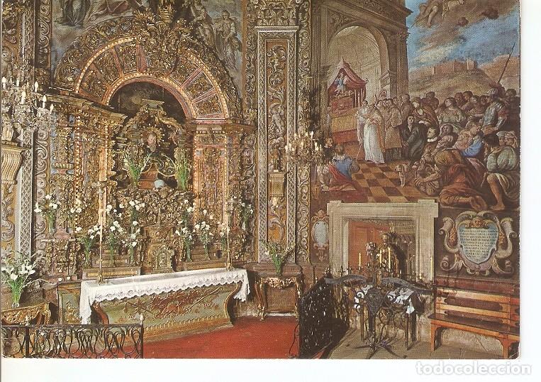 Postales: Postal 049988 : Soria. Ermita de San Saturio. Altar del Santo - Varios