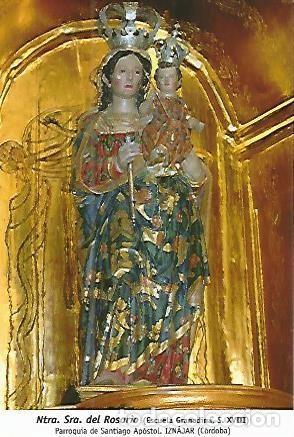 Postales: POSTAL 54125: Nuestra Se&ntilde;ora del Rosario (s. XVIII). Iznajar. Cordoba - Varios
