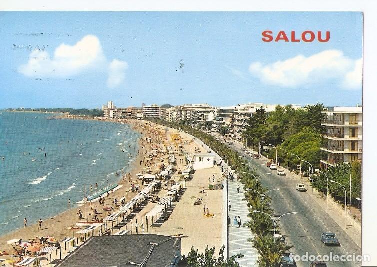 Postais: Postal 050005 : Salou (Tarragona). Costa Dorada Playa Poniente y Paseo - Varios