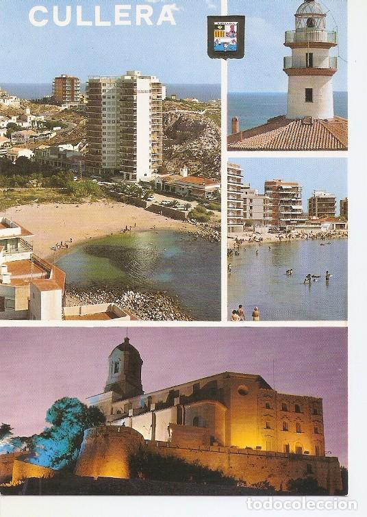 Postais: Postal 050023 : Cullera (Valencia). Playa Rompeolas - Varios