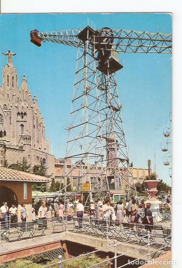 Postcards: Postal 041812 : Barcelona. Cumbre del Tibidabo. Atracciones y Templo del Sagrado Corazon - Varios