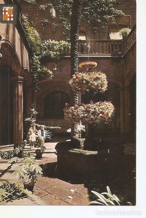 Postais: Postal 050068 : Barcelona. Barrio Gotico. Patio de la Casa del Arcediano - Varios