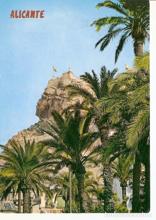Postais: Postal 020015 : Castillo de Santa Barbara y Cabeza del Moro. Alicante - Varios