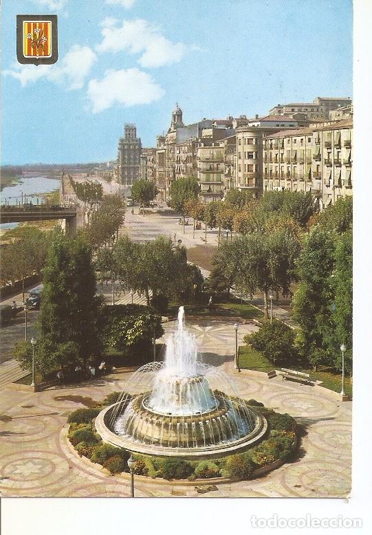 Cartes Postales: Postal 050198 : Lleida. Plaza del Gobierno Civil Surtidor - Varios