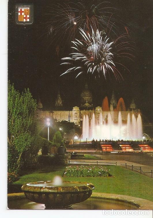 Postales: Postal 050199 : Barcelona. Fuente Monumental de la Exposicion. Castillo de Fuegos - Varios