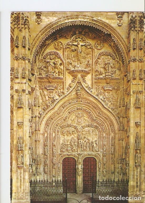 Postcards: Postal 050223 : Salamanca. Puerta de la Catedral Nueva - Varios
