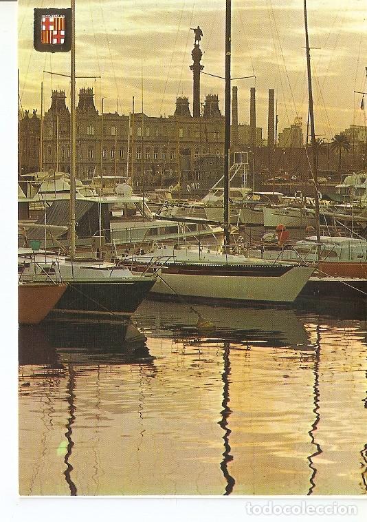 Postales: Postal 050279 : Barcelona. Atardecer en el puerto - Varios