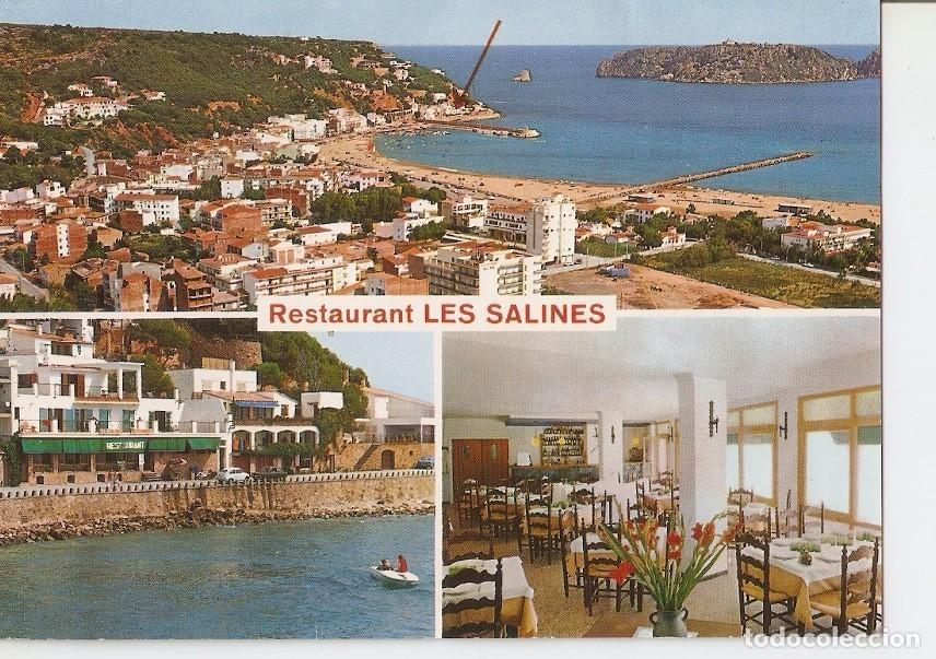 Cartoline: Postal 034331 : Costa Brava. Estartit restauran les Salines - Varios