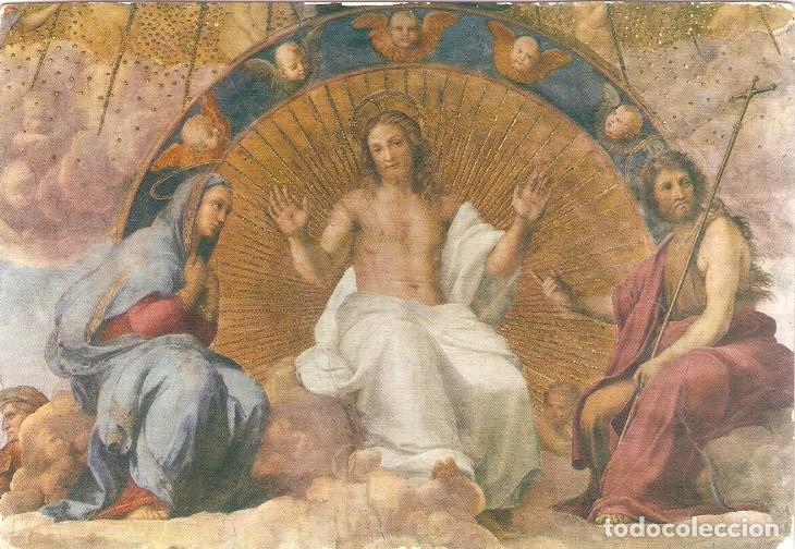 Postcards: Postal 020142 : Room of Segnatura. The dispute of the Holy Sacrament- Vaticano - Varios