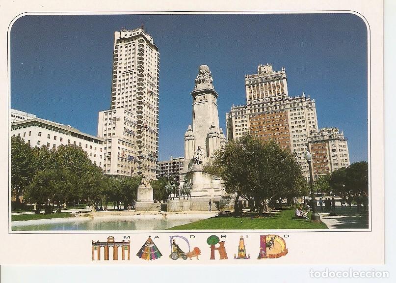 Postais: Postal 050399 : Madrid. Plaza de Espa&ntilde;a - Varios