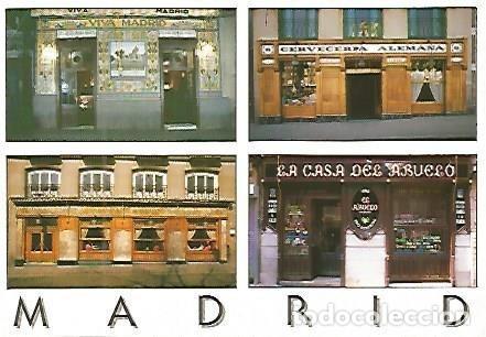 Postcards: POSTAL 53286: MADRID. Fachadas tipicas - Varios