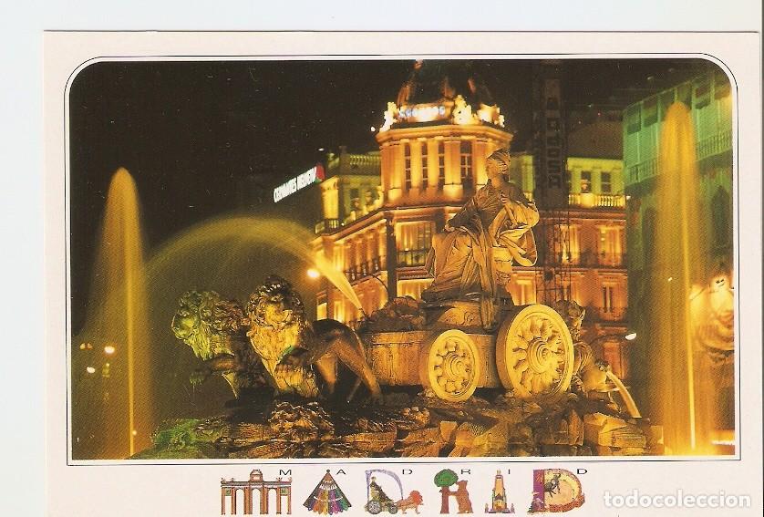 Postais: Postal 050400 : Madrid. Fuente de Cibeles iluminada - Varios