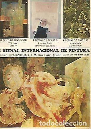 Postales: Postal 53603: 1a; Bienal Internacional de Pintura. Barcelona - Varios