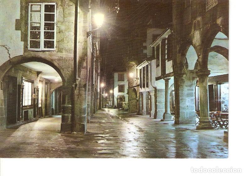 Postales: Postal 020663 : Rua del Villar. Nocturna - Santiago de Compostela - Varios