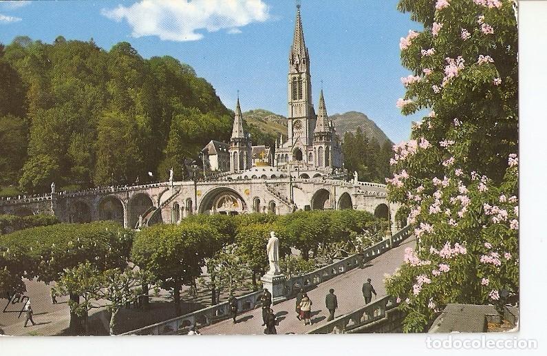 Postales: Postal 025554 : La Basilica - Lourdes - Varios - Foto 1